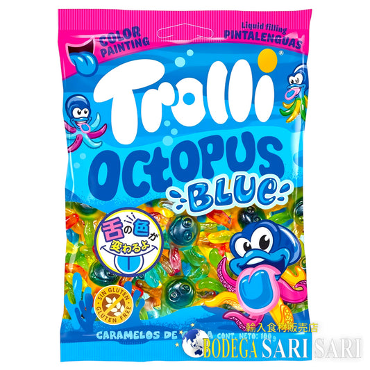 TROLLI OCTOPUS BLUE 100g - トローリ　オクトパスブルー