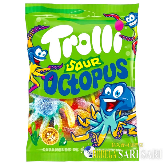 TROLLI SOUR OCTOPUS 100g - トローリ　サワーオクトパス