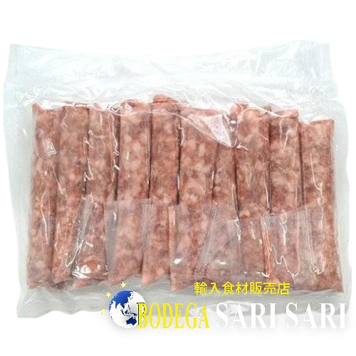 PAMPANGA'S STYLE SKINLESS LONGANIZA REGULAR 500g - スキンレス　ロンガニーサ　レギュラー longanisa